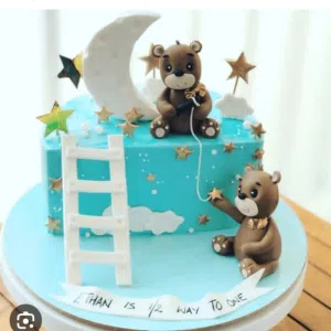 half cake