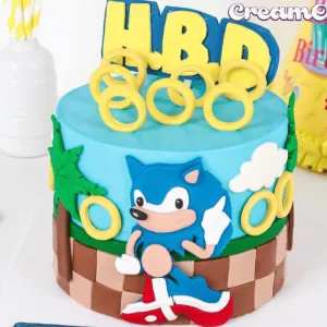 sonic 01 cake